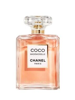 CHANEL Coco Mademoiselle 6.8 FL.OZ Eau de Parfum - Peach Pink and Gold Accents